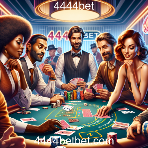 Explorando o Mundo dos Jogos de Cartas no 4444bet