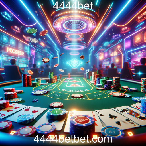 Descubra a Emoção do Poker Virtual no 4444bet